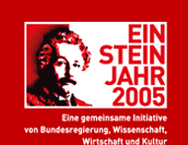 Das Logo des Einsteinjahres 2005